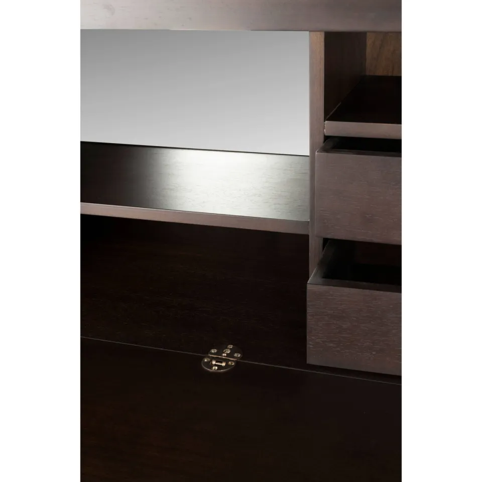 Dutchbone Elroy Ladekast Laag 120 cm Walnootkleur Bruin, foto 5