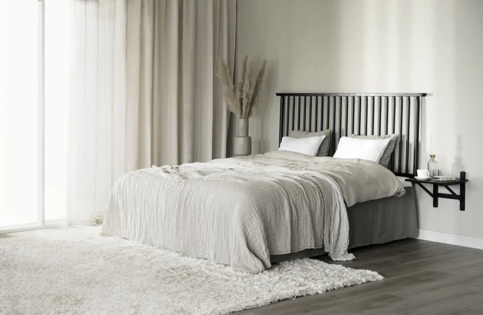 Rowico Home Camrose houten nachtkastje zwart, foto 3