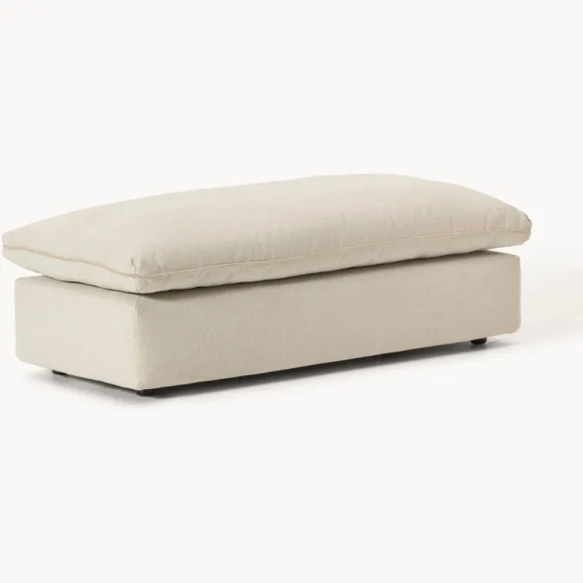 Westwing Collection XL-poef Felix beige