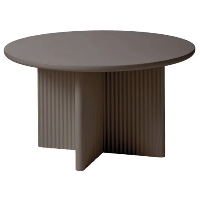 Meubelplaats Salontafel Palma rond Ø80 cm - Taupe