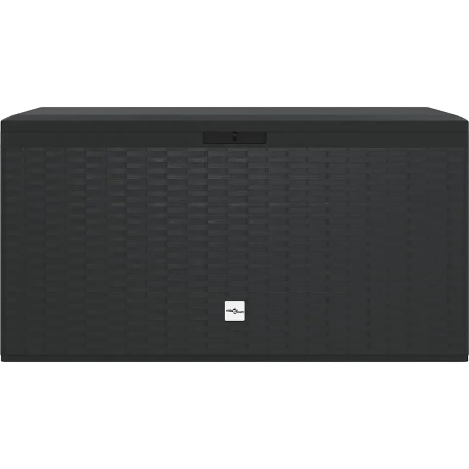 vidaXL Tuinbox 114x47x60 cm antraciet Anthraciet
