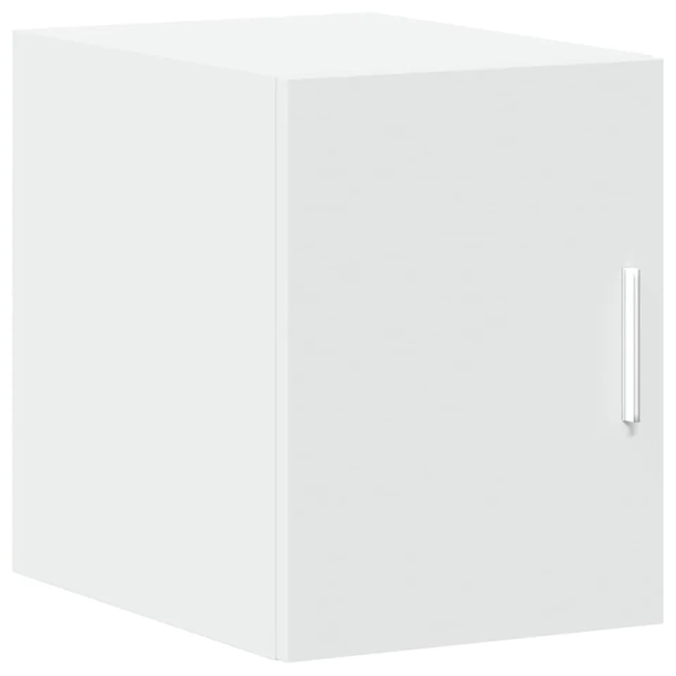 vidaXL Opbergkast smal 30x42,5x225 cm bewerkt hout wit, foto 3