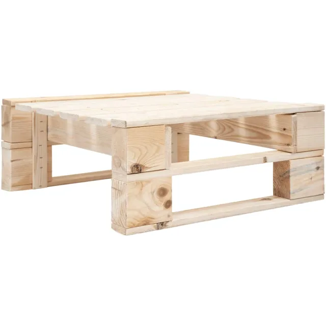 vidaXL Tuinhocker pallet hout bruin, foto 2
