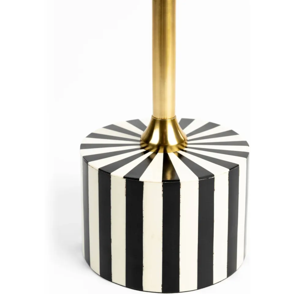 Bold Monkey Strike Lucky bijzettafel zwart-wit, foto 3