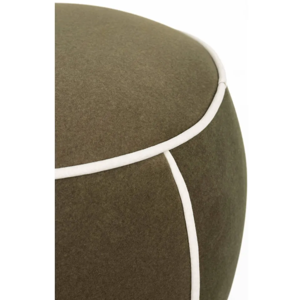 Housecraft Living Marina Poef Rond 45 cm Groen, foto 7