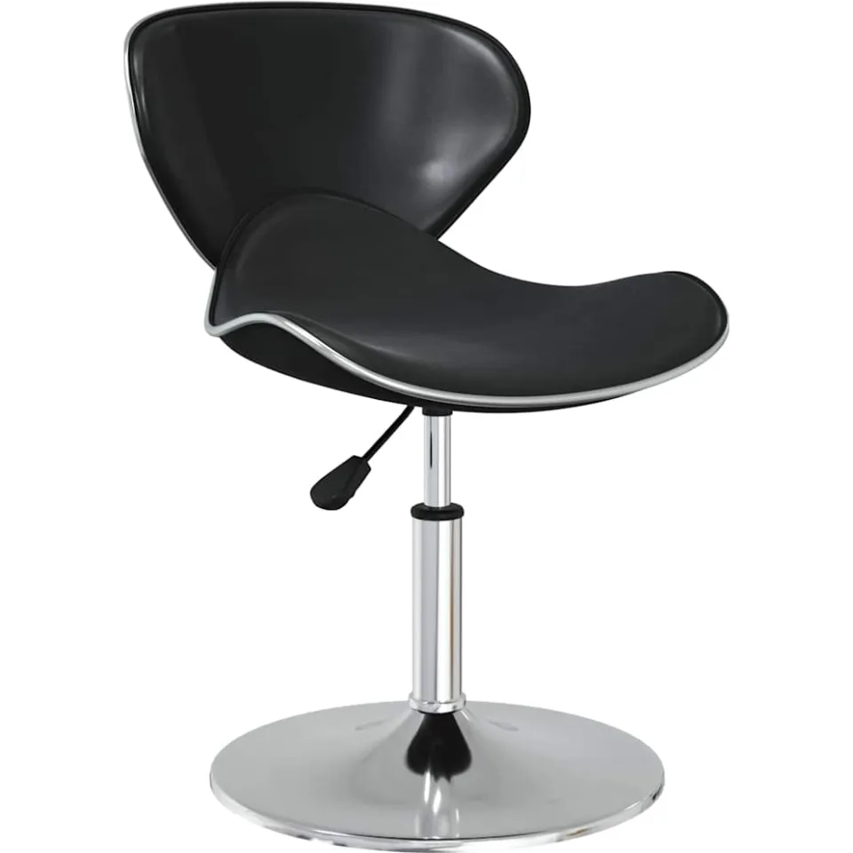 vidaXL Eetkamerstoelen 2 st kunstleer zwart, foto 3