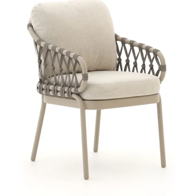 Tierra Outdoor Natal/Oblong 200cm dining tuinset 5-delig Taupe