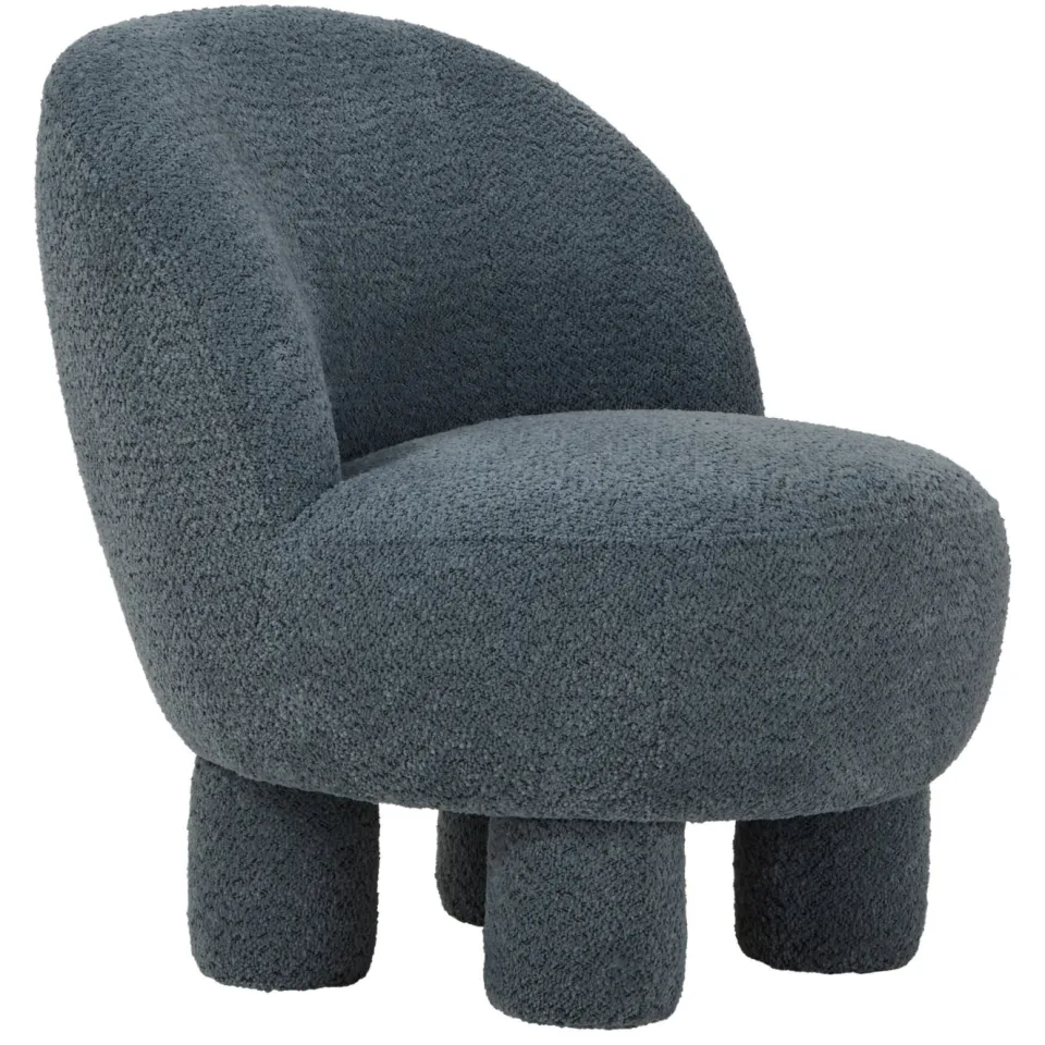 NOUS Living fauteuil Cali Blauw