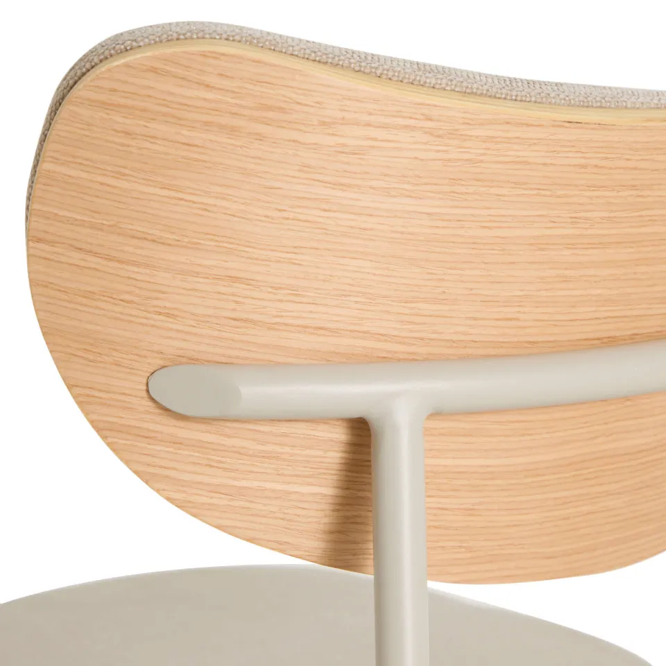 NOUS Living eetkamerstoel Furo beige, foto 6