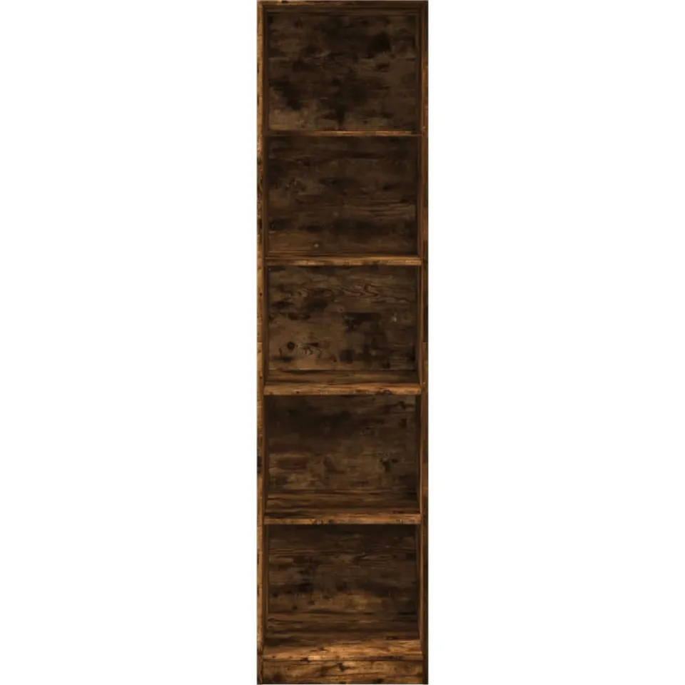 vidaXL Kledingkast 50x50x200 cm bewerkt hout gerookt eikenkleurig Bruin