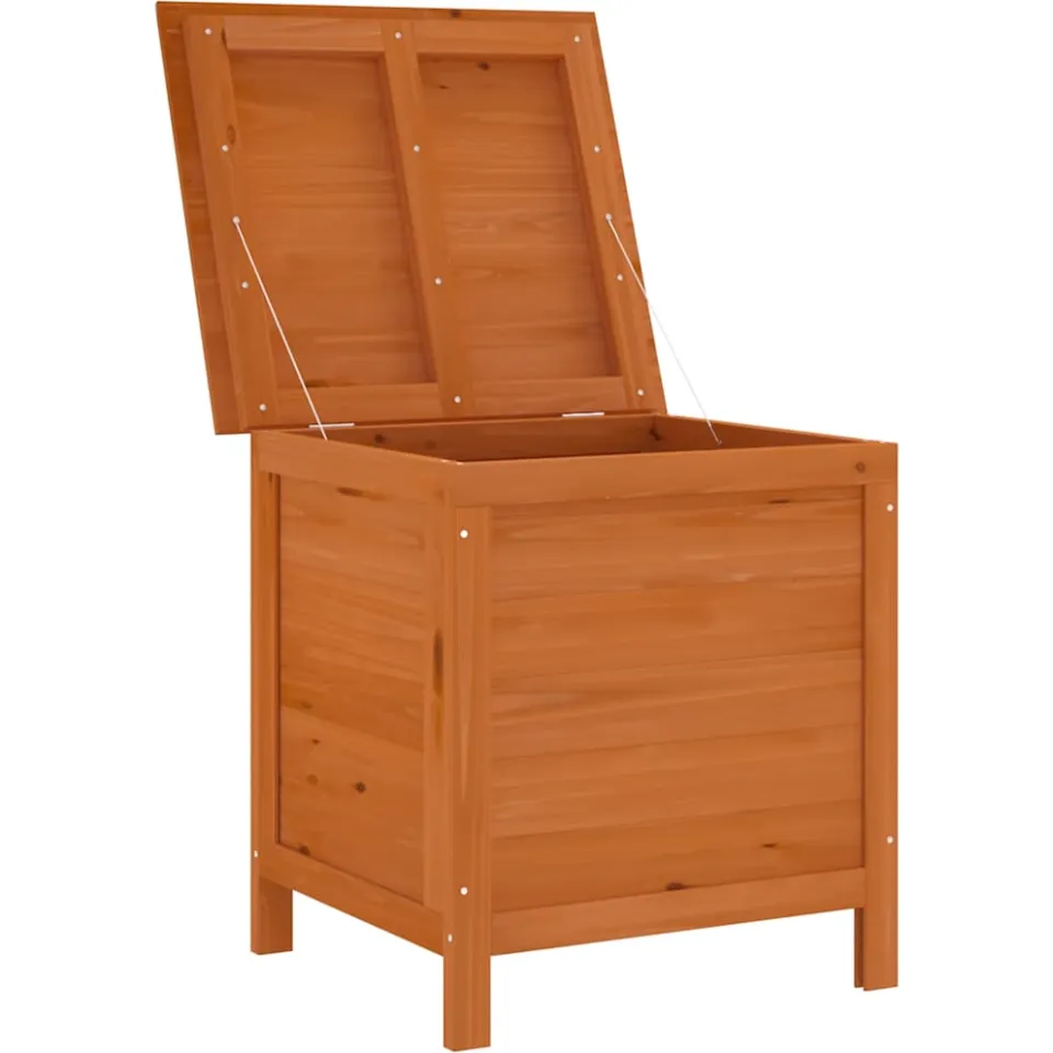 vidaXL Tuinbox 50x49x56,5 cm massief vurenhout bruin