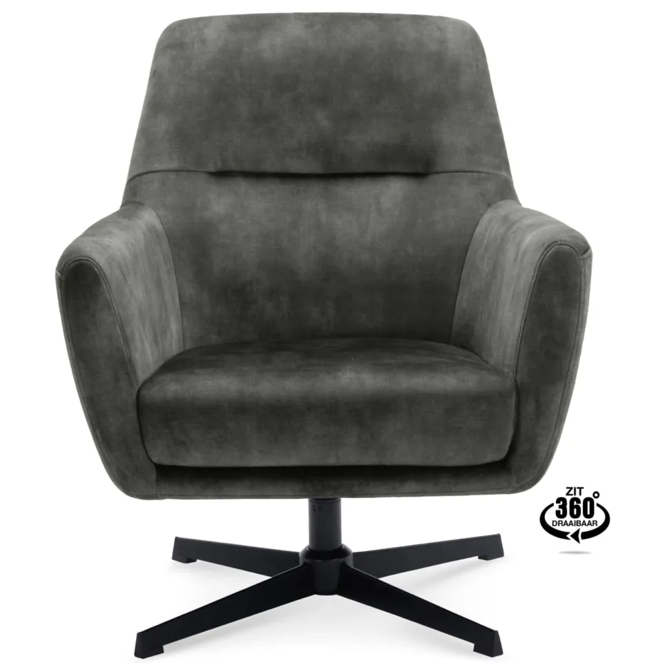 Wehkamp Home fauteuil huntergroen, foto 2
