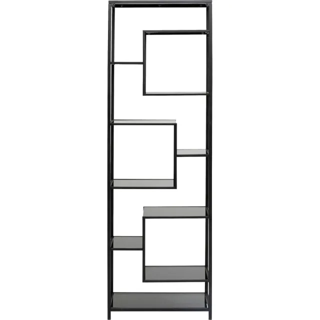 Kare Design Kare Boekenkast Loft Black 195x60 cm Zwart