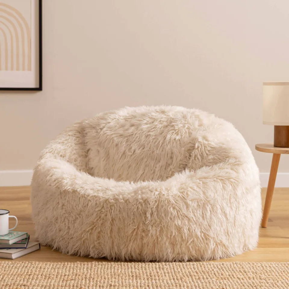 iCON Zitzak Fauteuil Kingston wit, foto 4