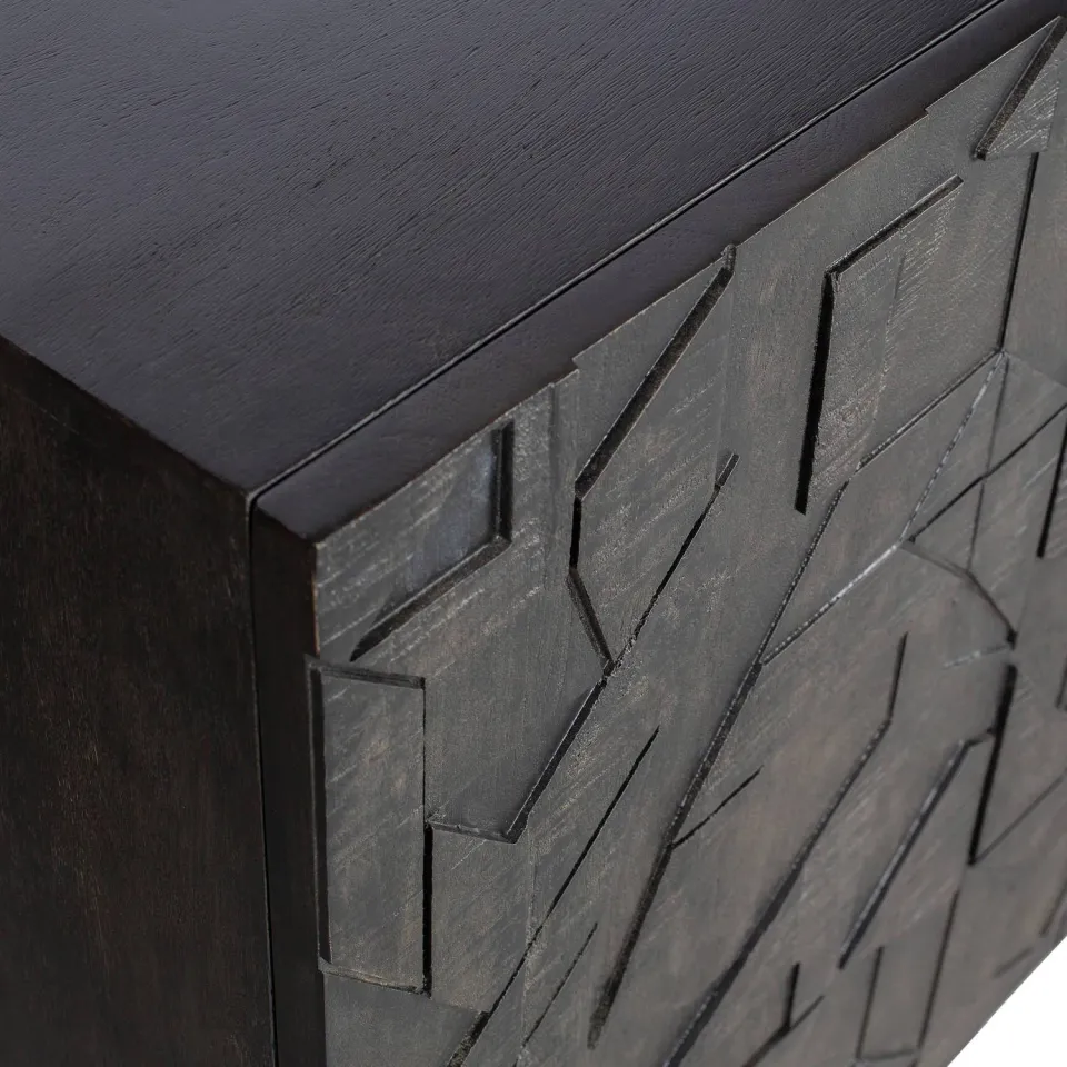 WOOOD Counter dressoir zwart, foto 6