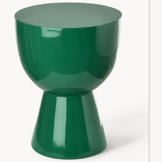 POLSPOTTEN Ronde bijzettafel Tam Tam Groen