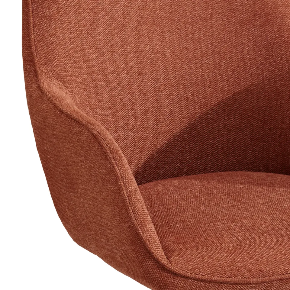 NOUS Living Loren eetkamerstoel baksteenrood brick, foto 6