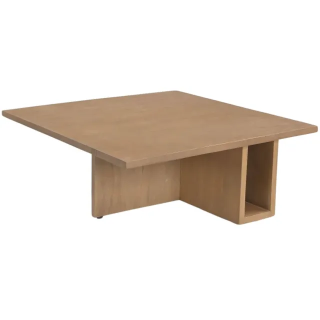 Giga Meubel Salontafel Onni - Vierkant Naturel Hout - 85cm