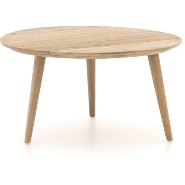 ROUGH Furniture ROUGH-K lounge tuintafel ø 85cm Bruin