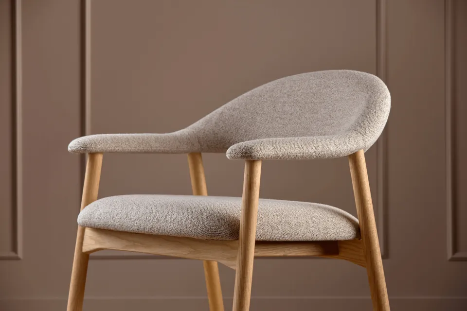 Wehkamp Home fauteuil Alea naturalfa, foto 4