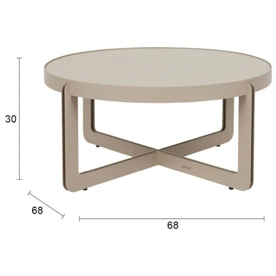 Zuiver salontafel Centre beige, foto 2