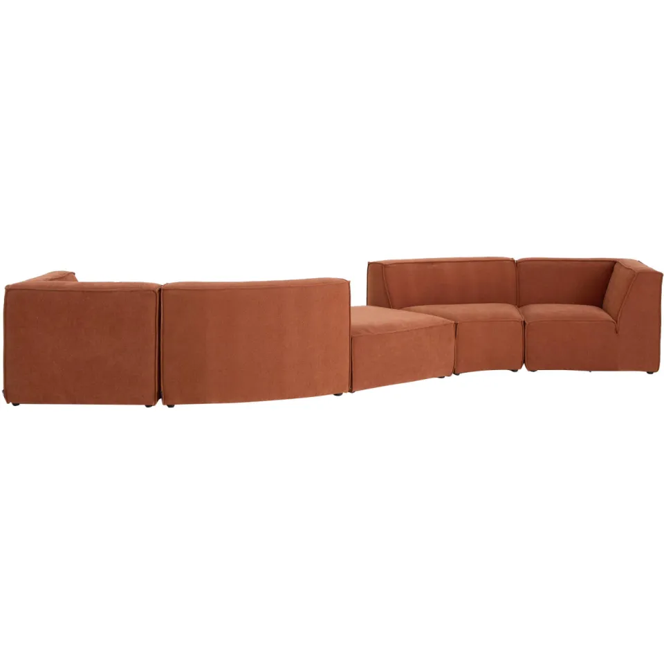 NOUS Living Newton 4-zitsbank terra, foto 3