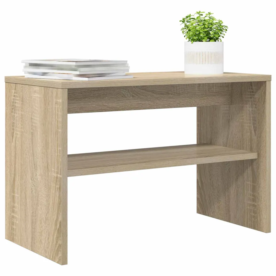 vidaXL TV-kast 60 x 30 x 40 cm Sonoma Eiken Bewerkt hout Bruin