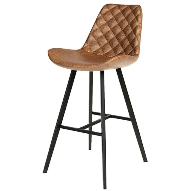Barkruk Jonathan cognac