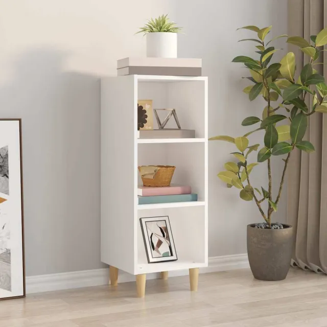 vidaXL Dressoir 34,5x32,5x90 cm bewerkt hout wit