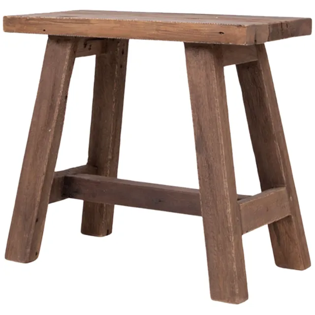 Artichok Jules driftwood houten bankje - 50 x 25 cm Bruin
