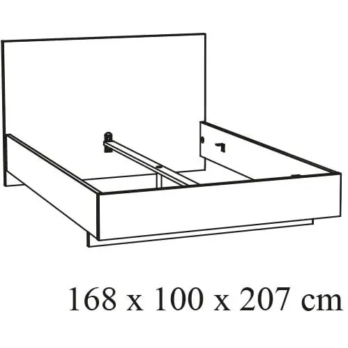 bed Andante-W16 wit, foto 2
