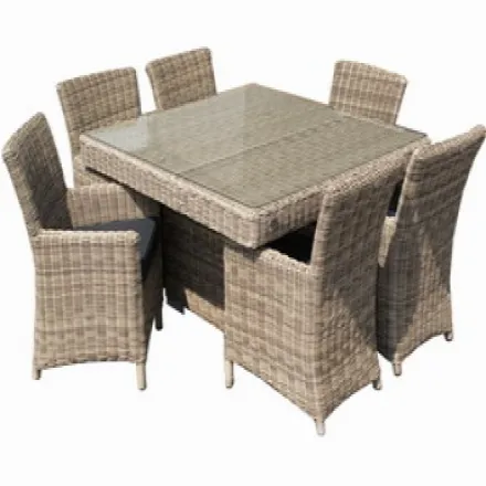 Intergard Tirano tuinmeubel dining set cappuccino