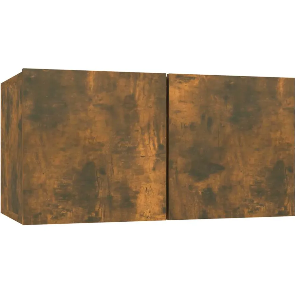 vidaXL Tv-meubelen 8 st 60x30x30 cm bewerkt hout gerookt eikenkleurig, foto 4
