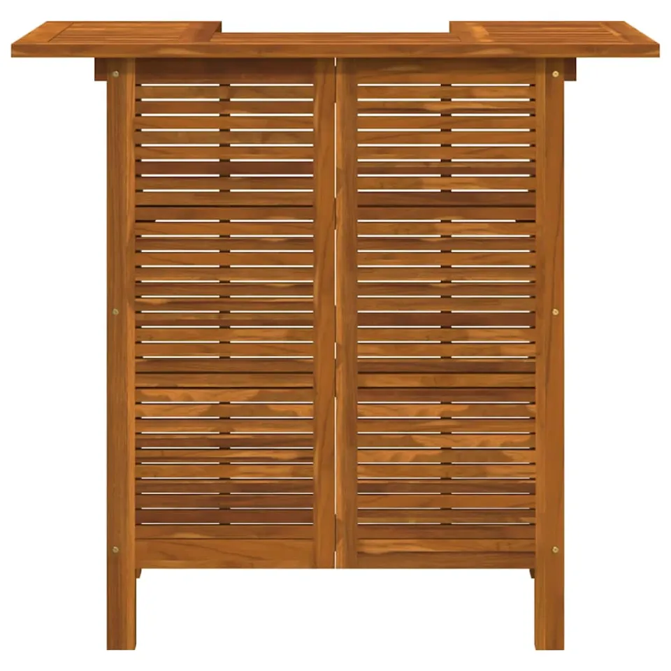 vidaXL Bartafel 110x50x105 cm massief acaciahout bruin, foto 4