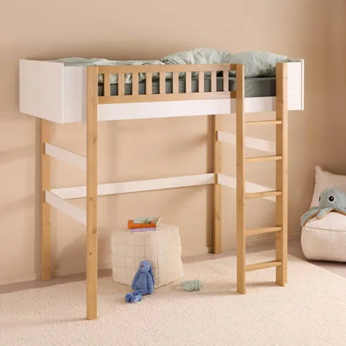 NOUS Kids kinderhoogslaper Seto (90x200 cm) Bed Wit, foto 2