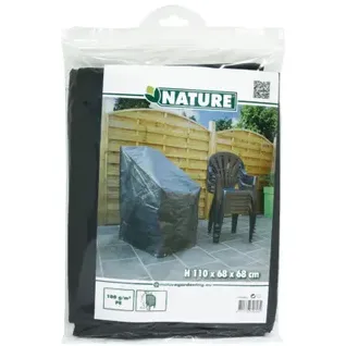 Nature Beschermhoes Voor Gestapelde Stoelen Pe 100 G/m² Antraciet 110x68x68cm, foto 3