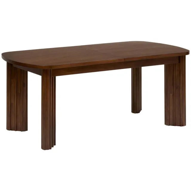 Atmosphera Créateur d'intérieur® Uitschuifbare eettafel voor 8 personen van massief acaciahout RIKAYA Marron