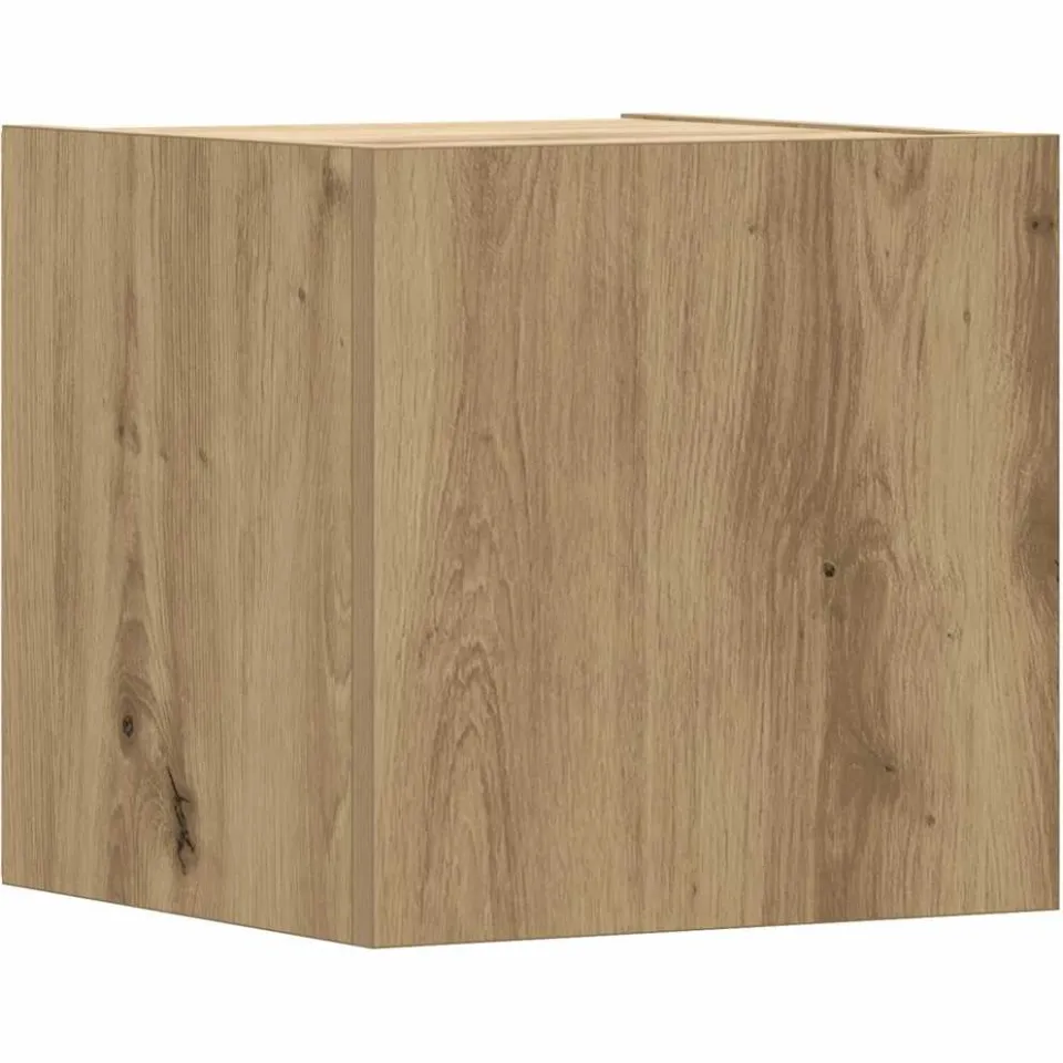 vidaXL 6-delig Tv-meubelset wandmontage bewerkt hout artisanaal eiken, foto 3