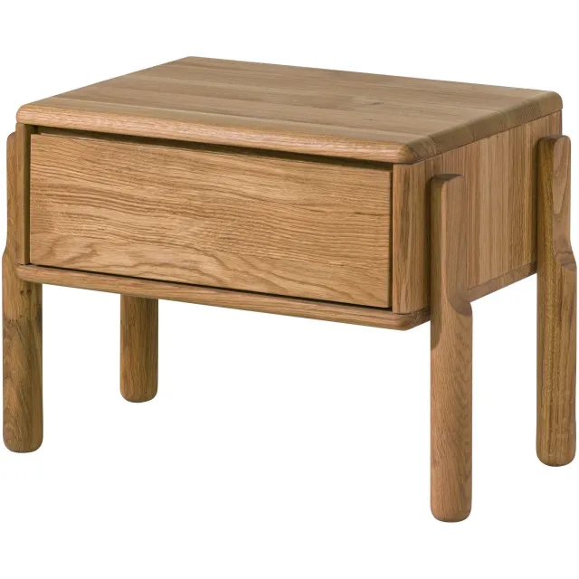 MASSIVMOEBEL24 .DE eik nachtkastje blank massief hout 58x36x41 cm geolied volledig massief gemonteerd MASSIVHOLZBETTEN #10