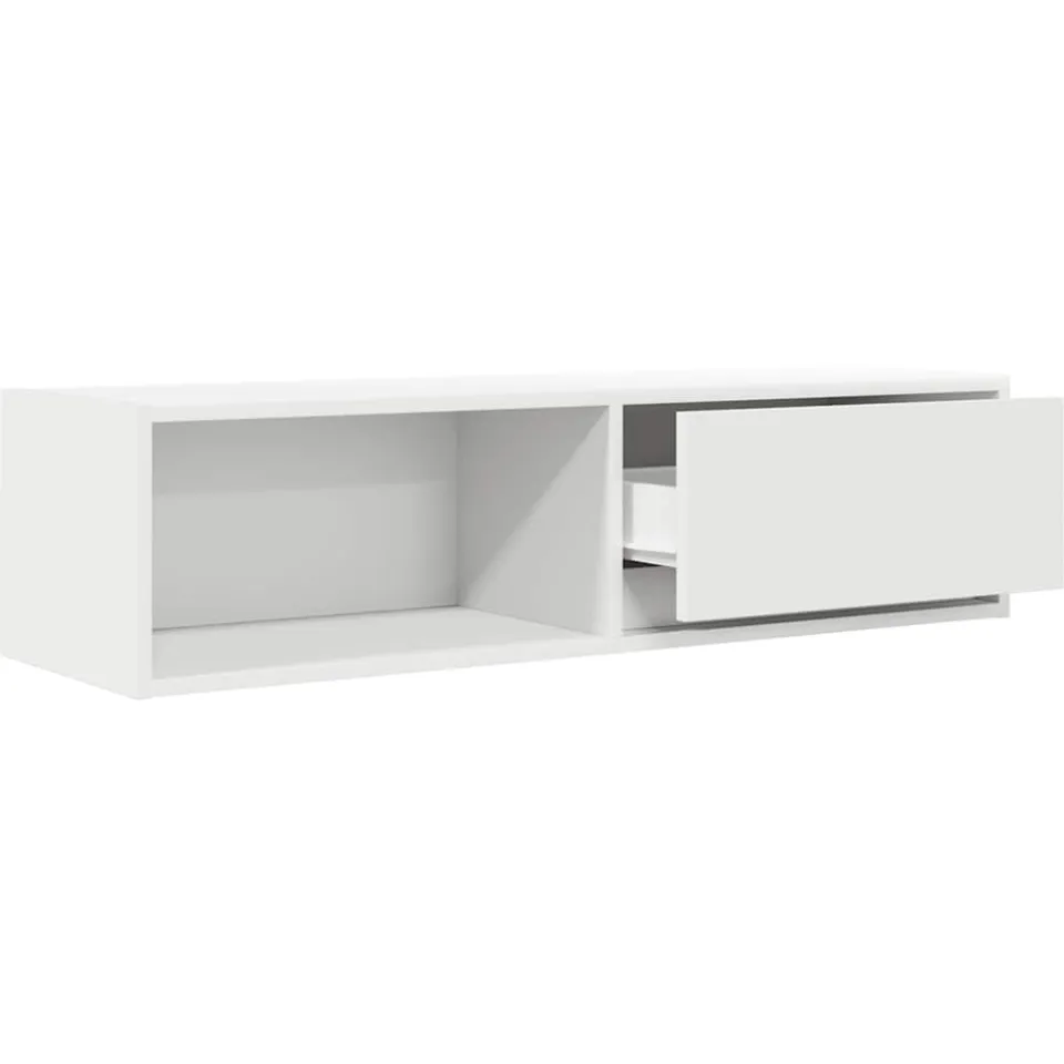 vidaXL Tv-meubelen 2 st 100x31x25,5 cm bewerkt hout wit, foto 4