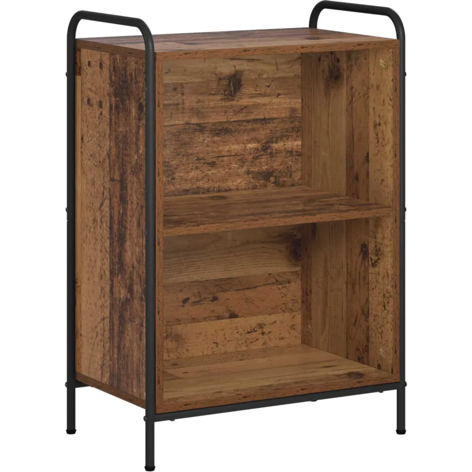 vidaXL Boekenkast 55,5 x 33 x 174 cm Bewerkt hout Oud hout bruin, foto 3