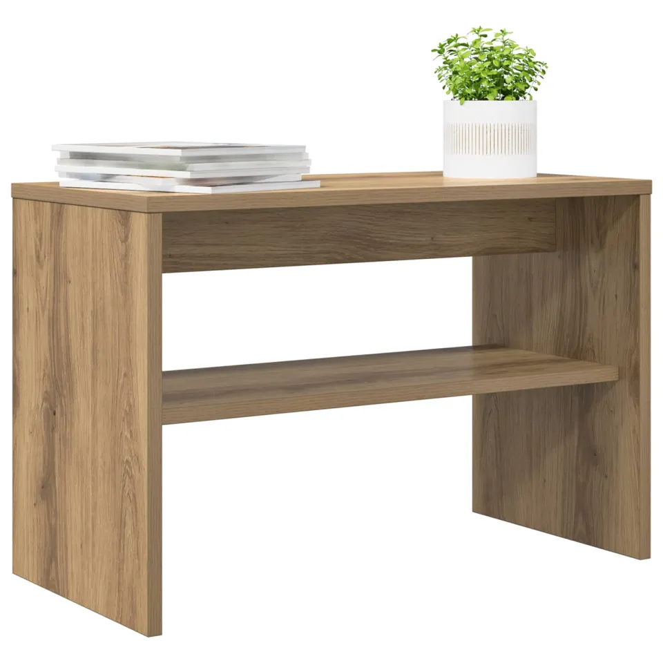 vidaXL TV-kast 60 x 30 x 40 cm Artisan Eiken Bewerkt hout Bruin