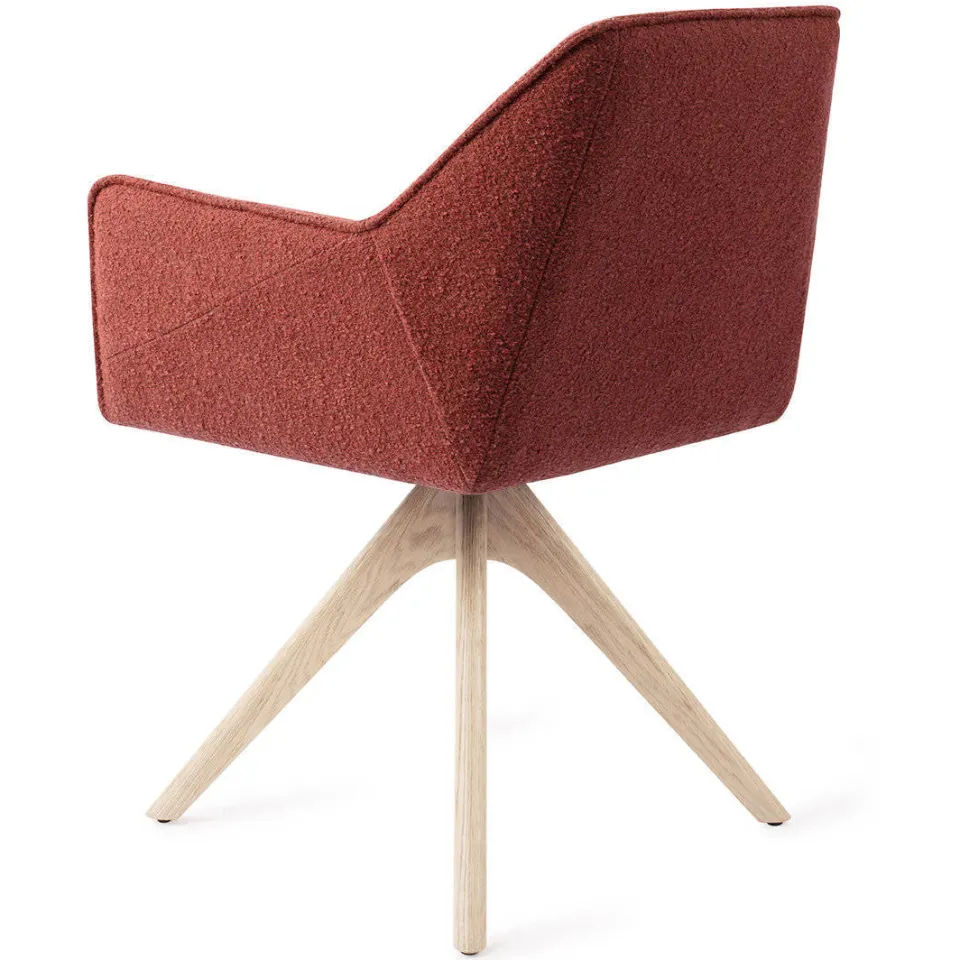 Jesper Home Tome eetkamerstoel rood, foto 4