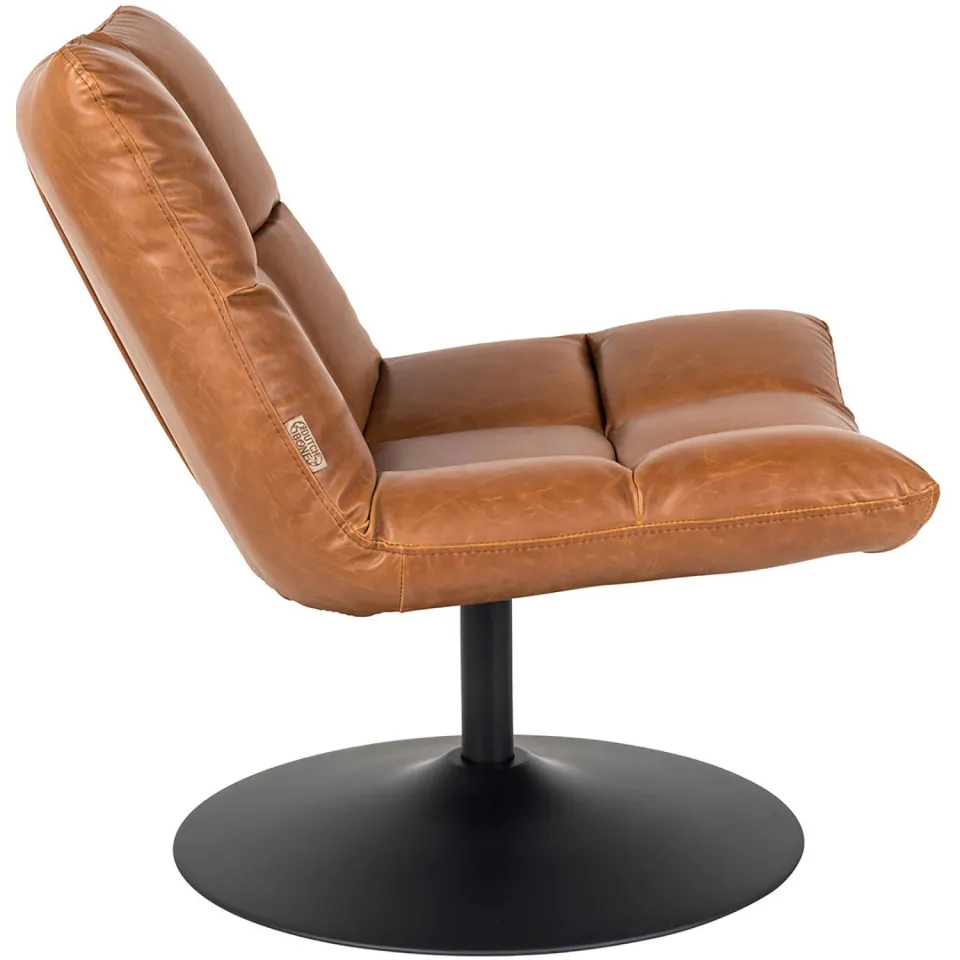 Dutchbone fauteuil Bar Lounge cognac, foto 5