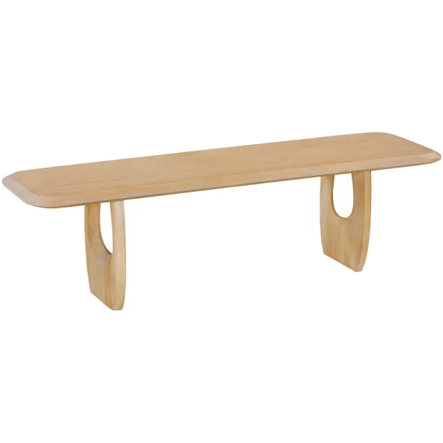 Rousseau Tv-meubel Braga - 160x45x45cm - Massief Mangohout - Rousseau - TV-meubel - Bruin - Hout