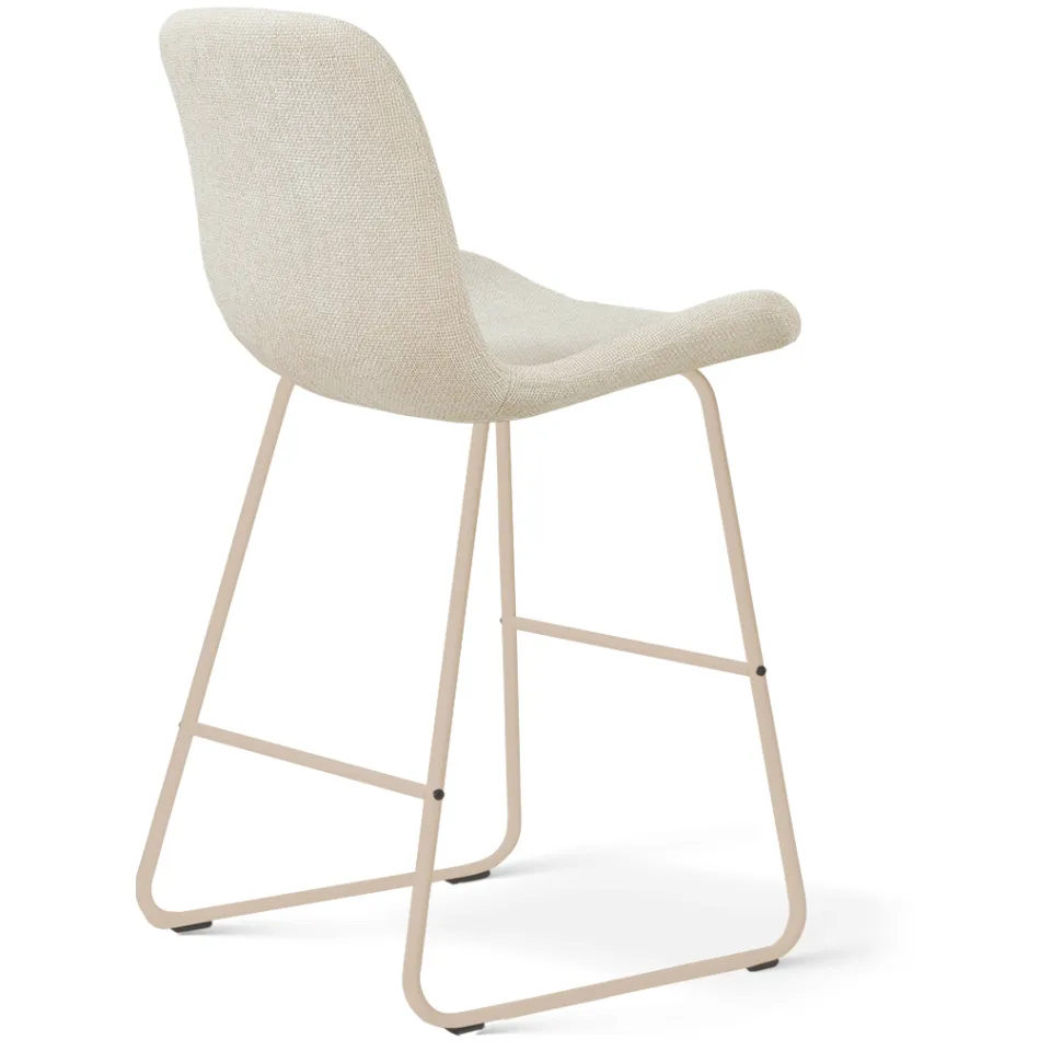 Nolon Nino-Fé barkruk cottonbeige - beige onderstel - 65 cm, foto 3