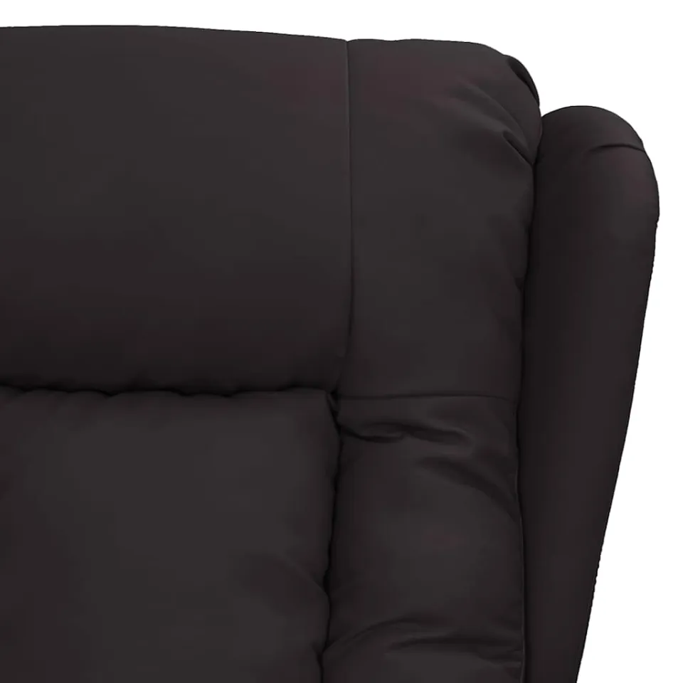 vidaXL Massagestoel kunstleer zwart, foto 4