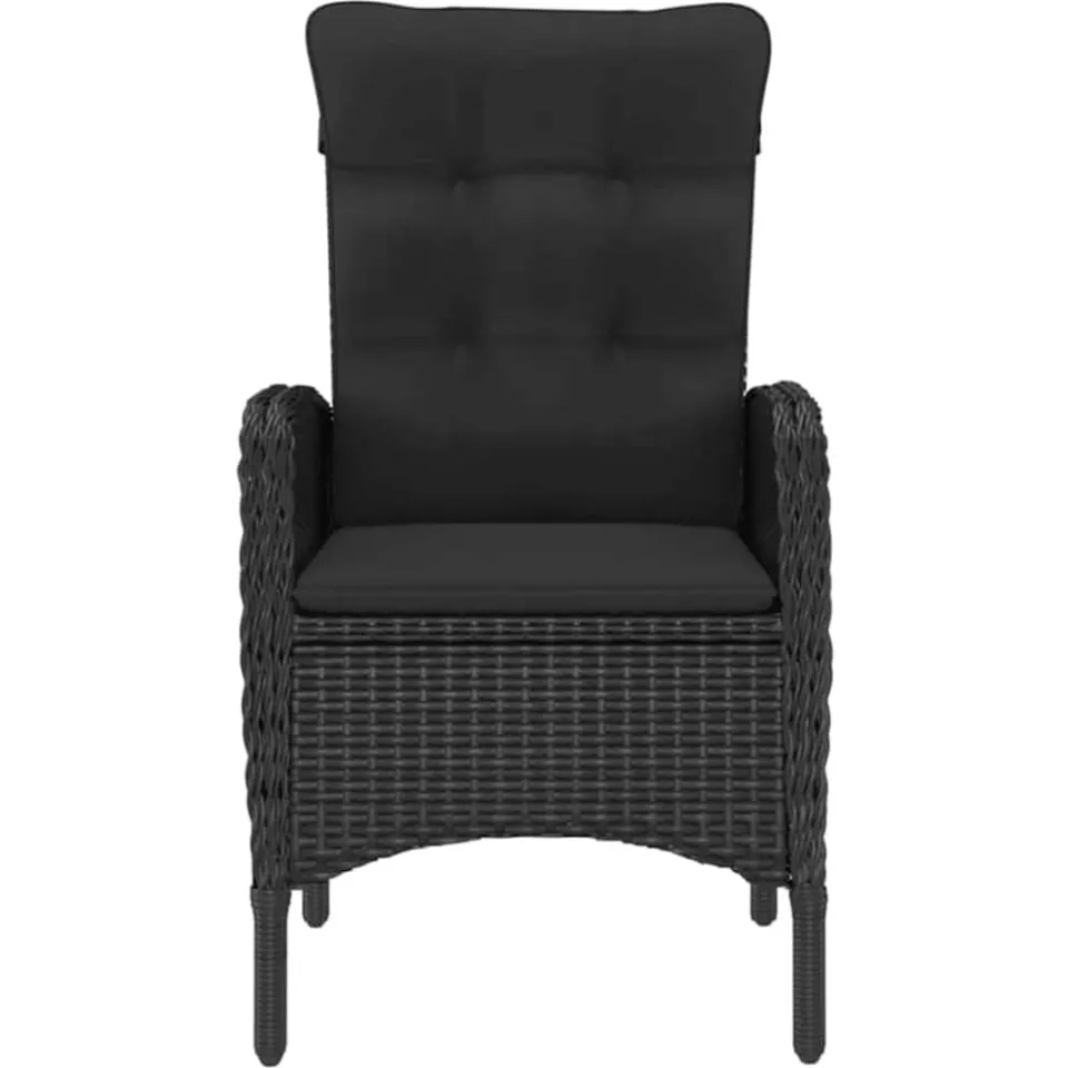 vidaXL 5-delige Tuinset zwart, foto 4