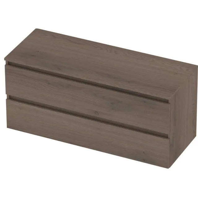 Basic-Line Deck 46 Badmeubelset Greeploos 120x46x58 cm D46DOE120 Dusk Oak Eiken