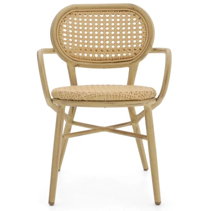 Forza Furniture Forza Idrea dining tuinstoel stapelbaar taupe, foto 3